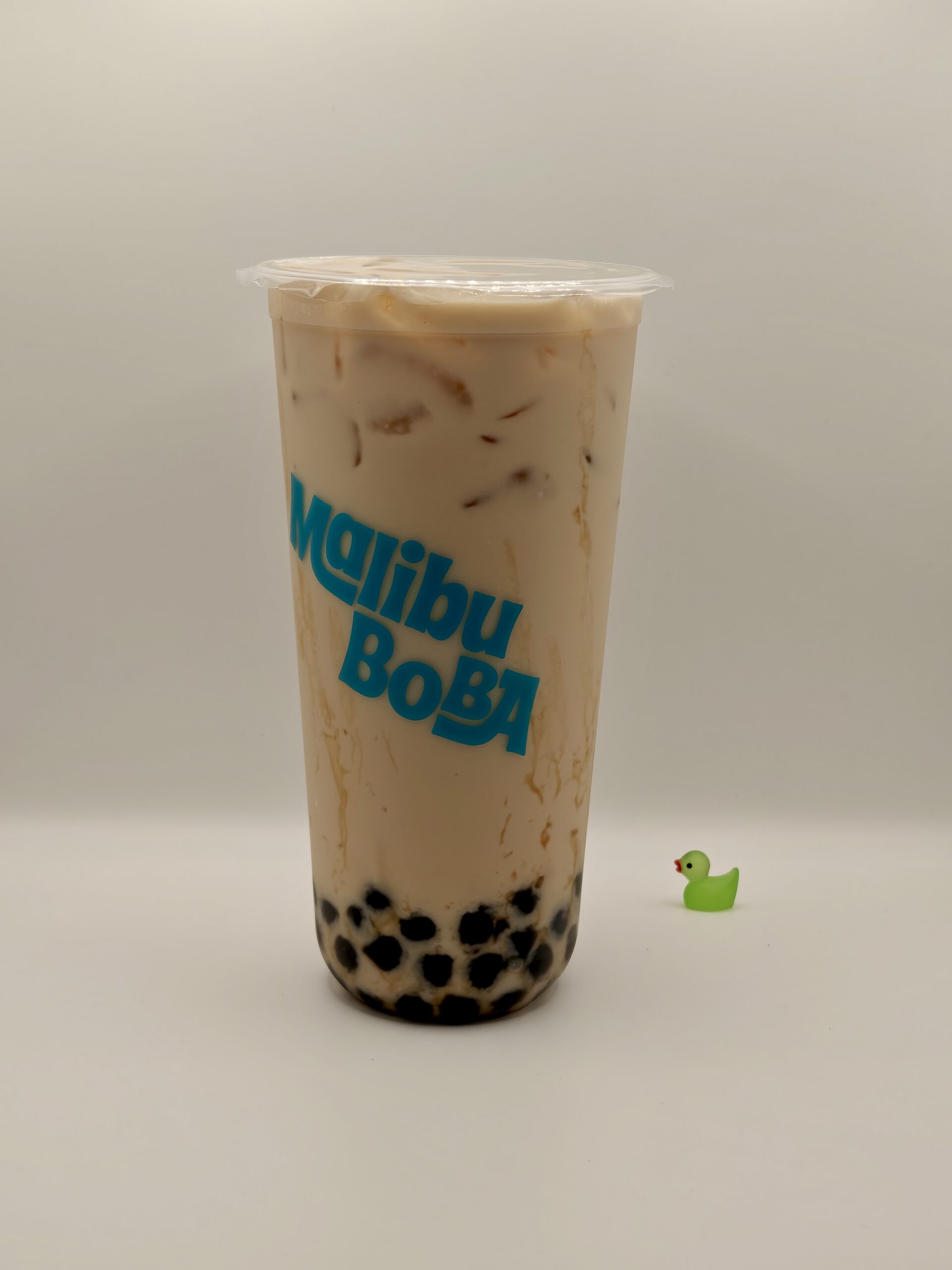 classic milk tea with boba